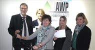 Drei Gewinnerinnen beim AWP-Quiz bei der Messe Gutleben.Gutwohnen. in Pfaffenhofen