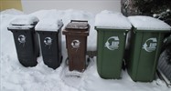 Beeinträchtigung der Müllabfuhr wegen Schneefall